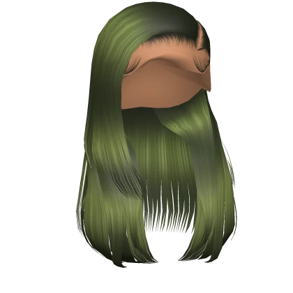 Layered Side Part in Green