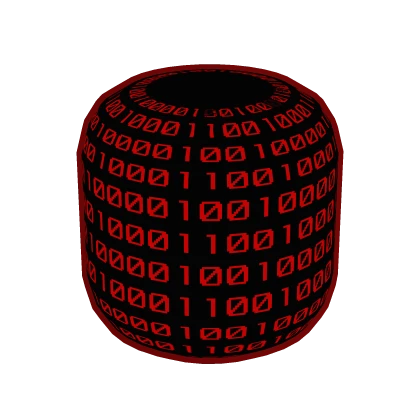 XL Red Animated Hacker Head