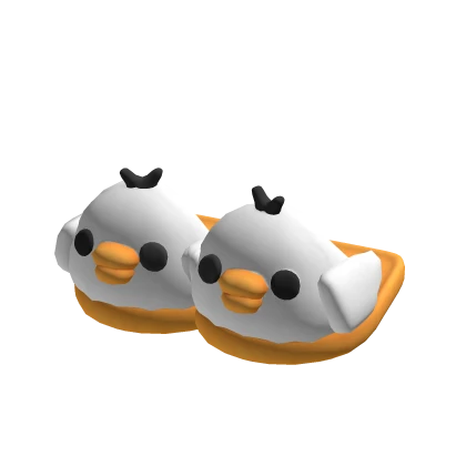 White Duck Slipper