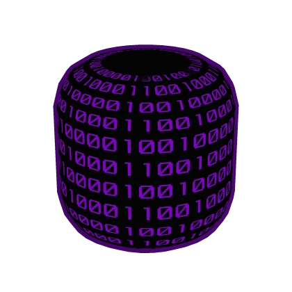 XL Purple Animated Hacker Head