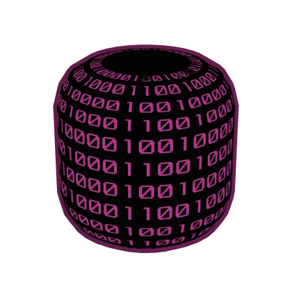 XL Pink Animated Hacker Head