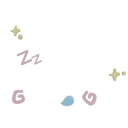 cute eepy sleepy zzz face filter 