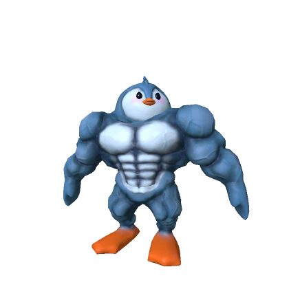 Cute Buff Penguin
