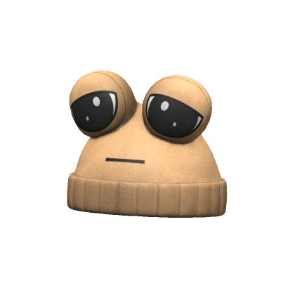 sad poo beanie