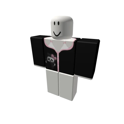 Kawaii Ghost Kitty pjs with top 