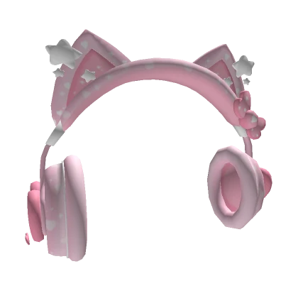 💓Heartbeat Kitty Headphones