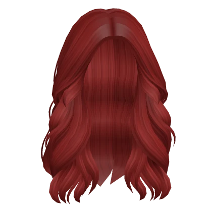 Soft Wavy Lush Hair (Red)