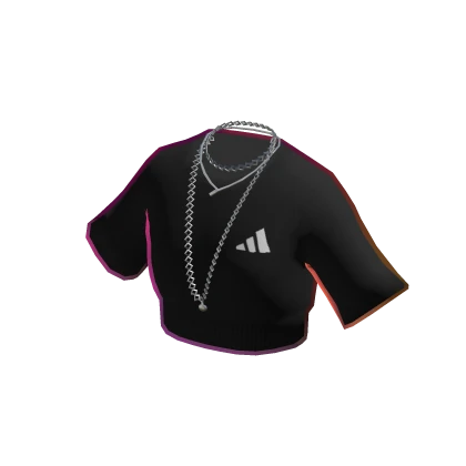 adidas Black Gamer Crop Top