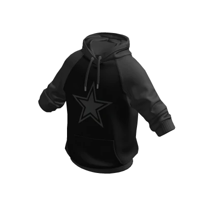 Star Hoodie w/ Rolled Up Sleeves