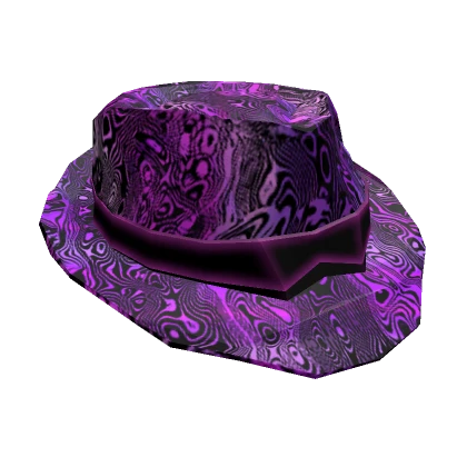 Pink Damascus Fedora