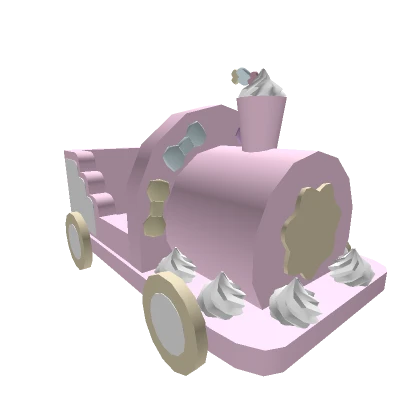 Pastel Pink Kawaii Candy Train