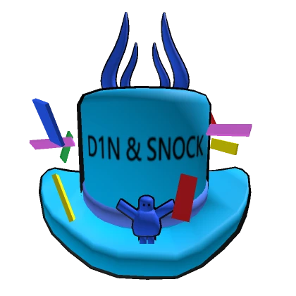 Din & Snock's Blue Birthday Tophat