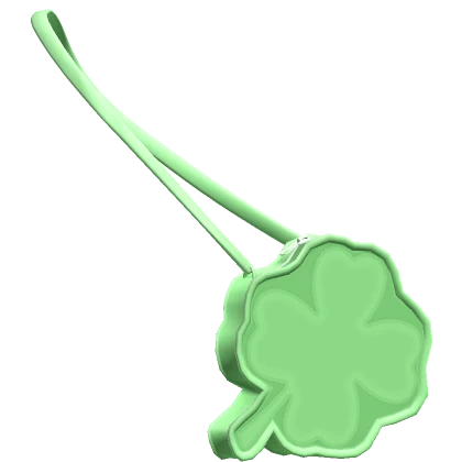 St Patricks Day Clover Bag Light Green