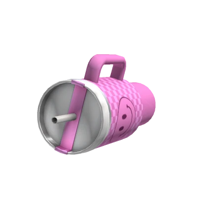 Preppy Water Bottle Pink