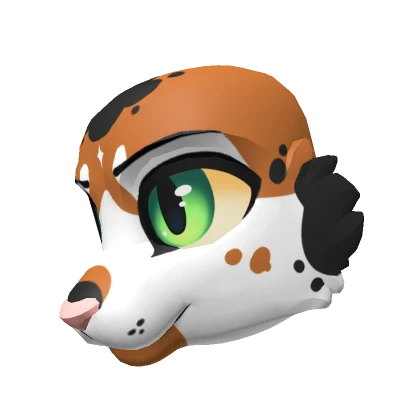 Calico Cat Head