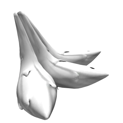 Kitsune White 3 Tail