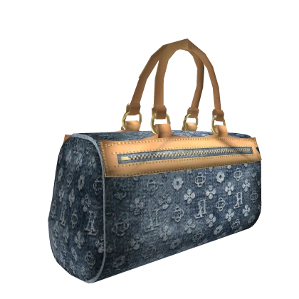 2000s Denim Bag / Left