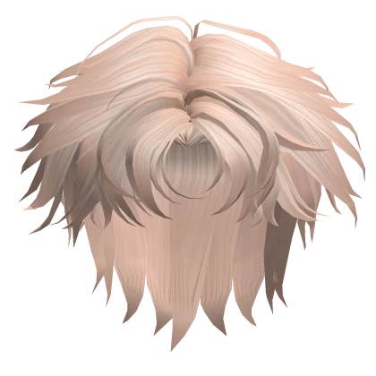 Anime Parted Hair in Blonde