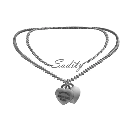 SG| Sadity Silver HeartTag Necklace