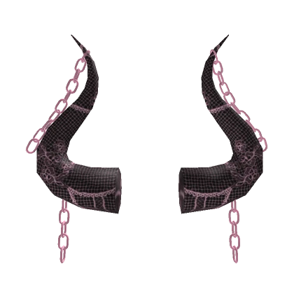 Pink Goth Horns