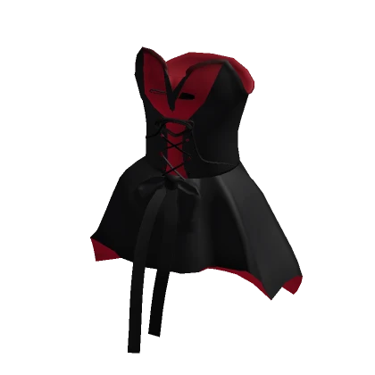 Red Spooky Party Dress