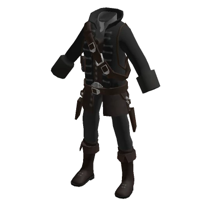 Black Pirate Outfit