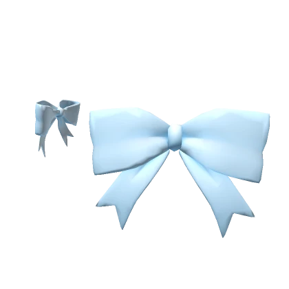 ♡ blue bows