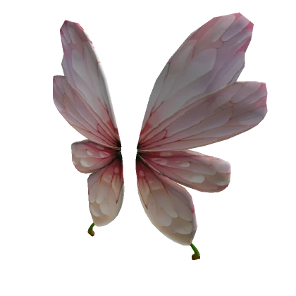 Pink Flower Fairy Wings