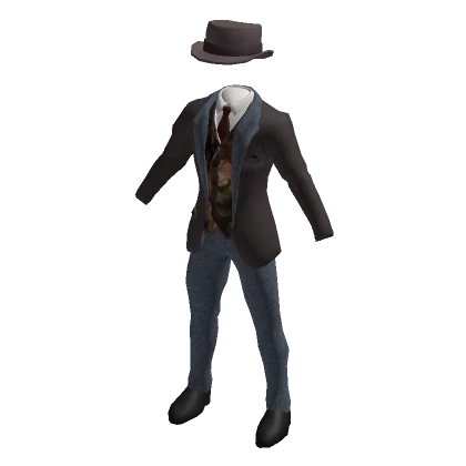 Hat/Blue Leg Bulky Suit