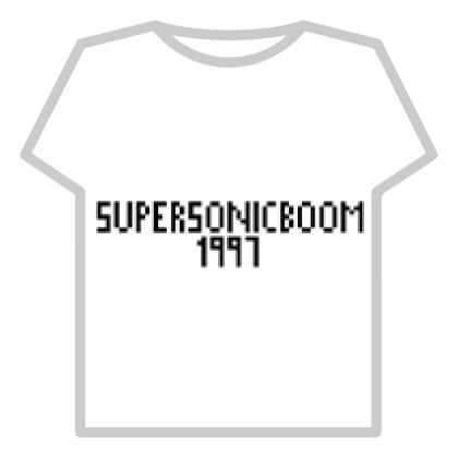 Supersonicboom1997's Pixel Shirt