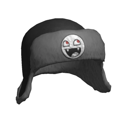 Black and Grey Epic Vamp Ushanka