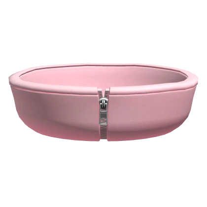 Pink Zipper Turtleneck