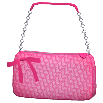 Y2K Luxury Purse in Hot Pink