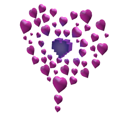 Pink heart pixel