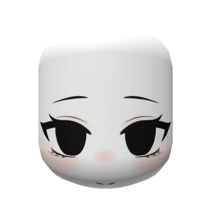 Gentle Kitsune Girl - Black Eyes