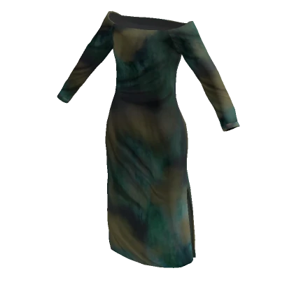 Multiple Greens High Street Fashion Dress