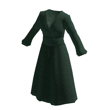 Green High Street Fashion Frock