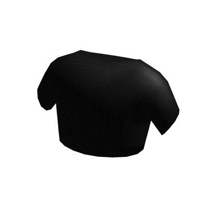 Black crop top shirt