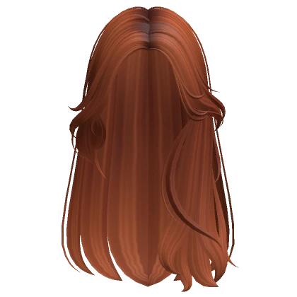 Long Lush Soft Messy Girl Hair (Ginger)