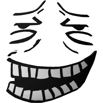 A Troll Face (3D)