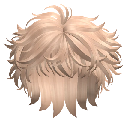 Stylish Fluffy Anime Hair in Blond