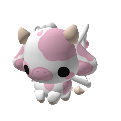 Baby Pink Cow Backpack