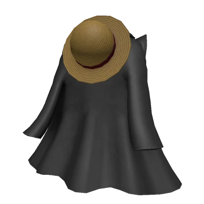 wano Pirate cape black/Hat