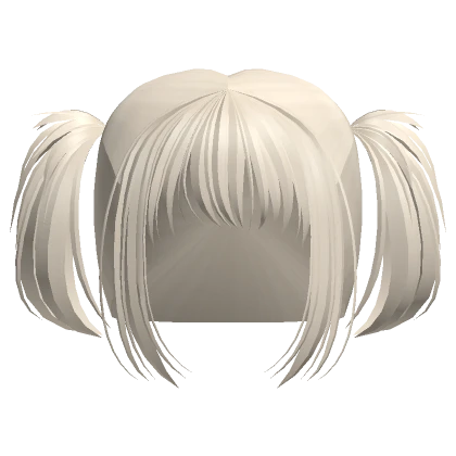 † messy anime vampire pigtails blonde