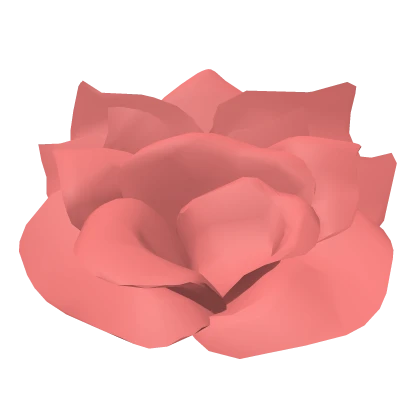 Soft Pink Rose Waist Collar Skirt