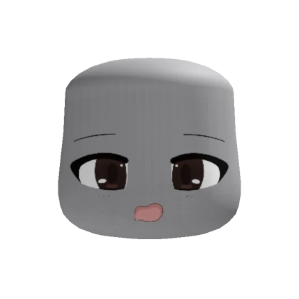 Cute Kawaii Anime Face (Recolorable)
