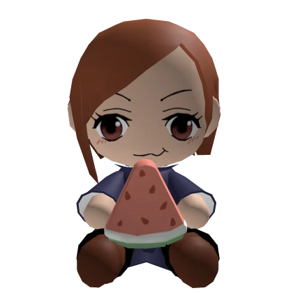 Nobara Watermelon Plushie (Left Shoulder)