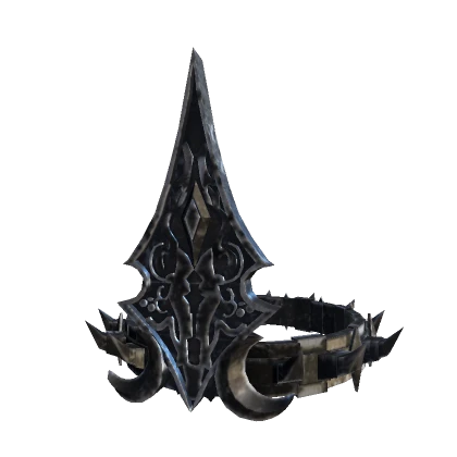 Metallic Spiky federation crown