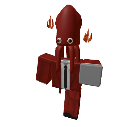 Crimson Stand Squid