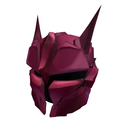 Maroon Warrior Helmet